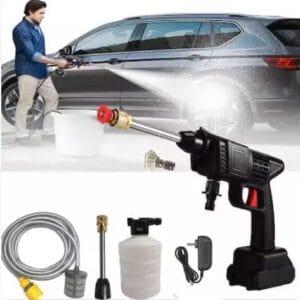 Cordless 48V Electric Car Pressure Washer Power Pressure Water Gun (Heavy battery) (Double battery)