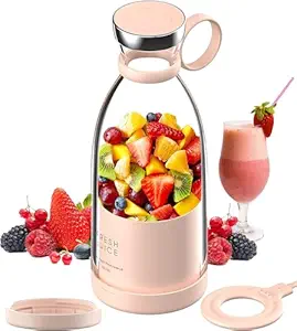 Mini Bottle Shape Portable Juicer USB Rechargeable
