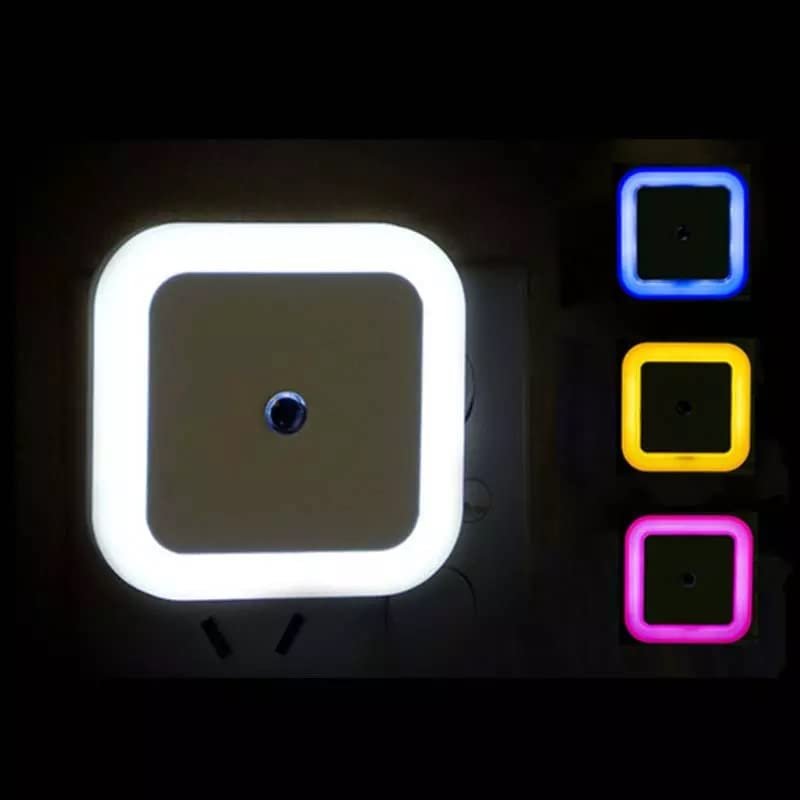 Night Lamp Sensor Led Light with Plug Type, 0.5w Plug in Automatic Smart Sensor, Night Lamp for Bedroom, Living Room, Bathroom
