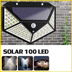 Solar Light Outdoor 100 LED Super Bright Motion Sensor