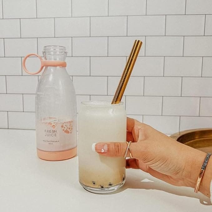 Mini Bottle Shape Portable Juicer USB Rechargeable