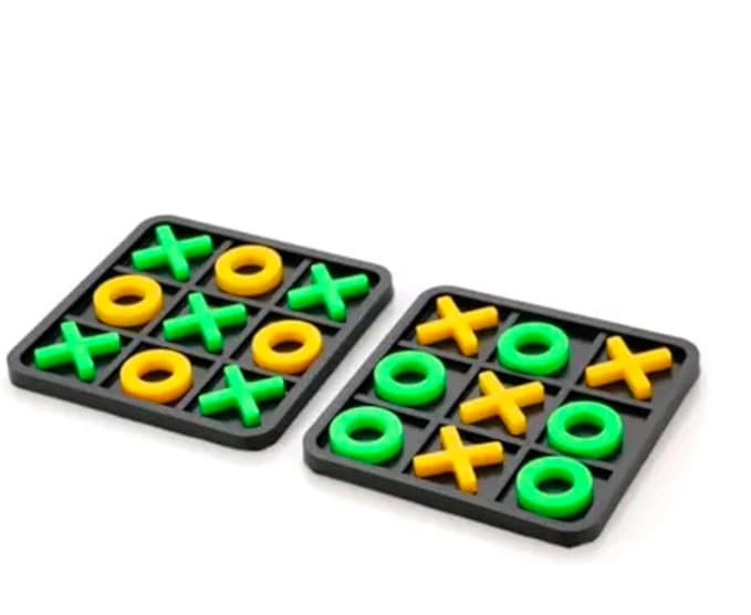 Tic Tac Toe Game for Kids plastic XOXO