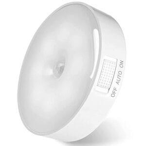 Motion Sensor Light for Home with USB Charging Wireless Self Adhesive LED Night Lamp Rechargeable Body Sensor Wall Light for Hallway, Bedroom, Bathroom, Kitchen