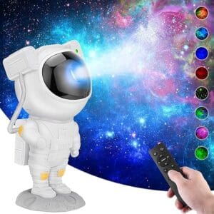Astronaut Starry Projector 360° Adjustable Galaxy Projector Light with Remote Control