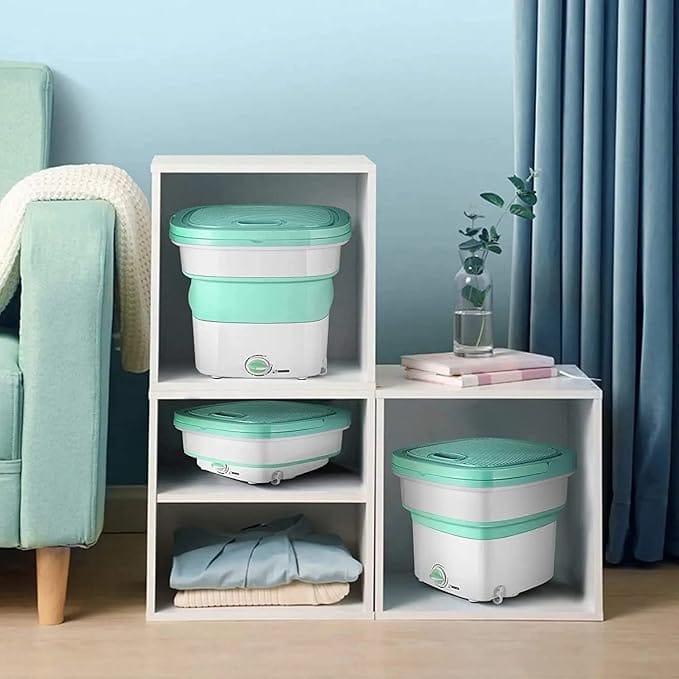 Portable Folding Washing Machine with Centrifugal Dryer