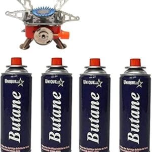 Value Butane Gas Canister 300gm to Refill Flame Lighters, Small Stove, Welding Fuel Gas, Camping Stove