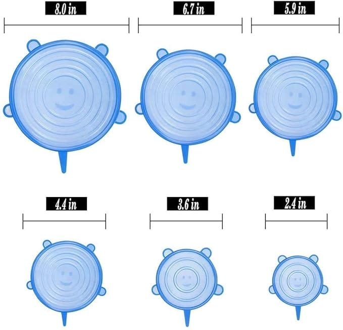 6 Pcs Silicone Lead Set