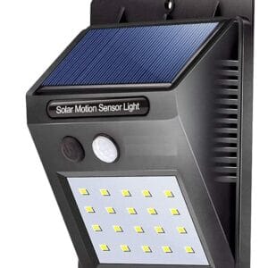 Waterproof 20 LED Outdoor Solar Motion Sensor Wall Light