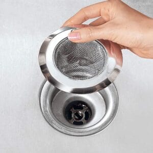 Stainless Steel Sink Strainer Kitchen Drain Basin Basket Filter Stopper Drainer/Jali