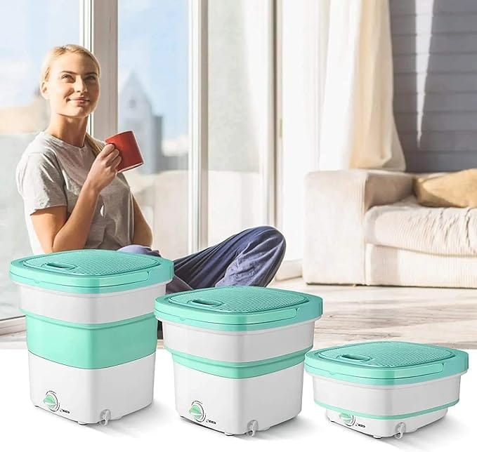 Portable Folding Washing Machine with Centrifugal Dryer