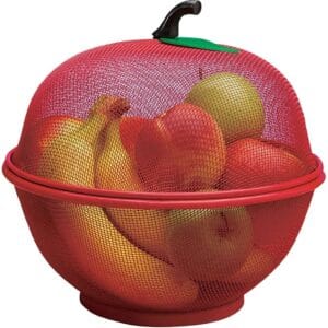 Apple Shape Fruit Basket Steel Fruit & Vegetable Basket