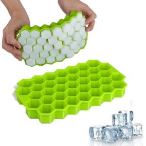Flexible Silicone Honeycomb Shape Ice Tray