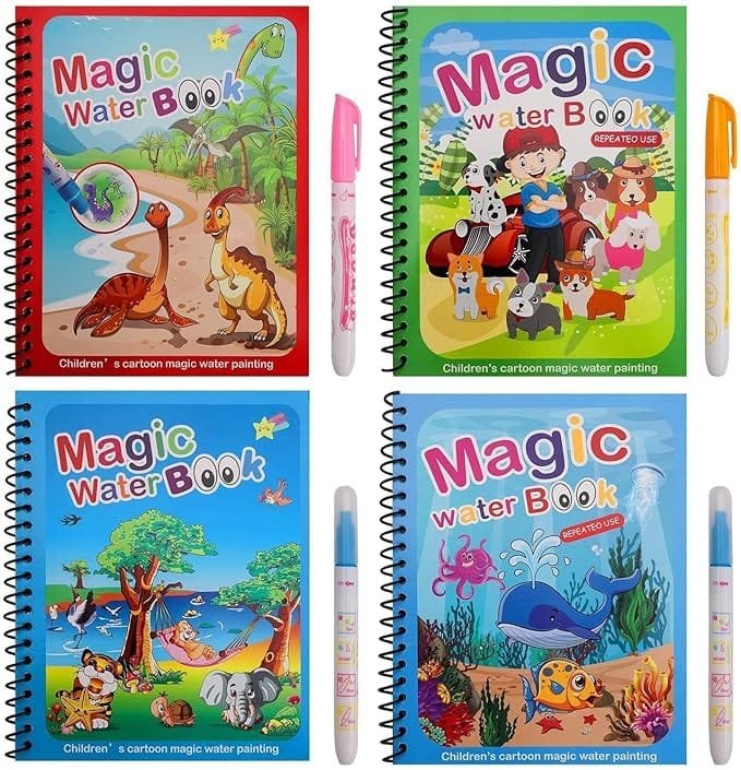 Magic Water book With kids Drawing Book Pack of 2