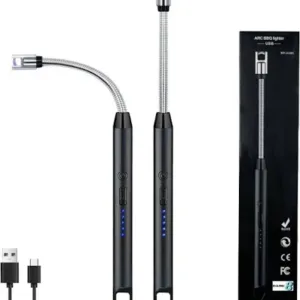 Rechargeable Electric Gas Lighter Bbq Usb, Usb Gas Lighter With Cable,usb Lighter, Lighter