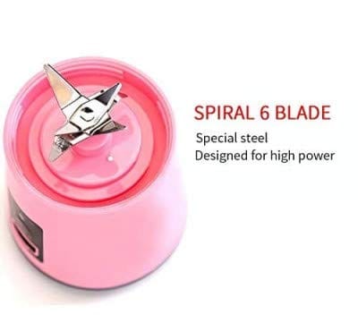 Portable Electric 6 Blade USB Juice Maker