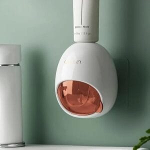 Automatic Toothpaste Dispenser for Bathroom,Toothpaste Holder with Self-Adhesive Sticker