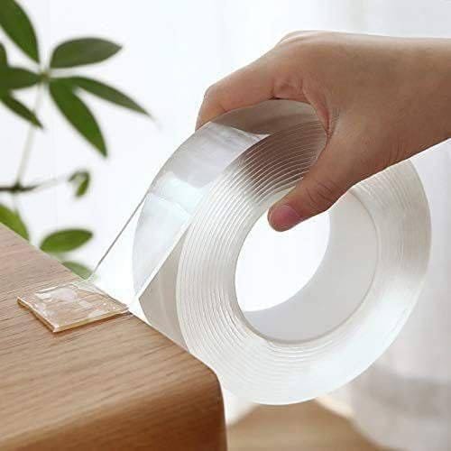 Ivy Grip Tape Double Sided Adhesive Silicon Tape Transparent Heavy Adhesive | Multi-Functional | Sticky | Anti-Slip Gel |