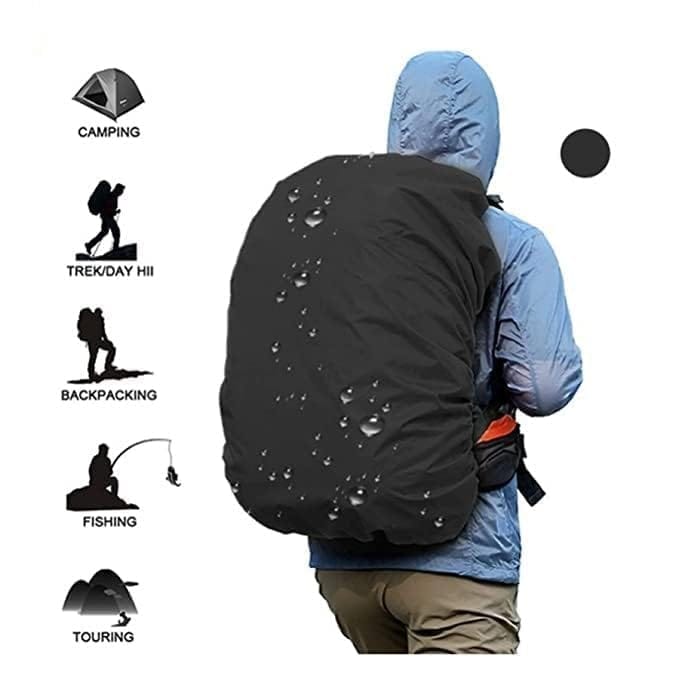 Bag Cover Waterproof Rain Cover for Backpack Bags, Rainproof Dust Proof Protector Elastic