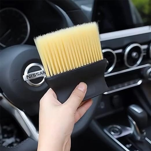 Car Dust Cleaner Soft Hair Brush |Tool for Car Cleaning Brush AC Vent Cleaning for Car Dashboard Dust Dirt Cleaner Brush