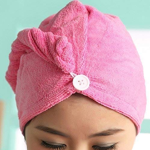 Microfiber Women’s Multi Pattern Hair Towel Wrap