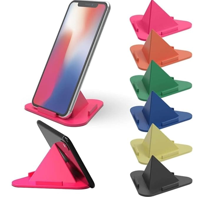 Triangle stand Mobile Accessories Universal Portable Three-Sided Pyramid Shape Desktop