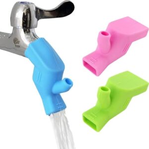 Flexible Silicone Polished Faucet Extension||Tap Extender For Wash Your Face||Faucet Extender For Drink Water||Fauce For Kitchen & Bathroom