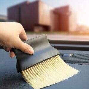 Car Dust Cleaner Soft Hair Brush |Tool for Car Cleaning Brush AC Vent Cleaning for Car Dashboard Dust Dirt Cleaner Brush
