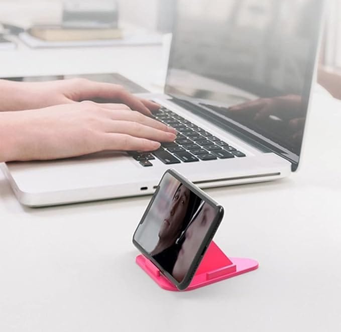 Triangle stand Mobile Accessories Universal Portable Three-Sided Pyramid Shape Desktop