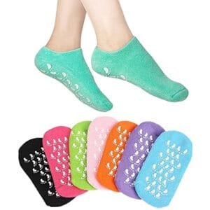 Silicone Socks for Women, Crack Heel Repair Socks, Spa Gel Socks for Women, Silicon Socks, Silicone Socks for Men, Foot Hydration Socks Vitamin E