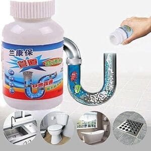 Powerful Sink & Drain Cleaner Powder Powerful & Clog Remover Sink Cleaning Powder (100 GM)