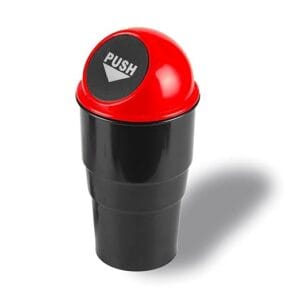 Portable Mini Car Dustbin/Trash Bin, Universal Traveling Portable Mini Car Trash Bin