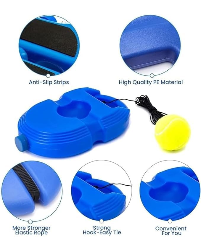 Self Tennis Practice Ball with String, Tennis Trainer Rebound Ball for Boys & Girls, Convenient Solo
