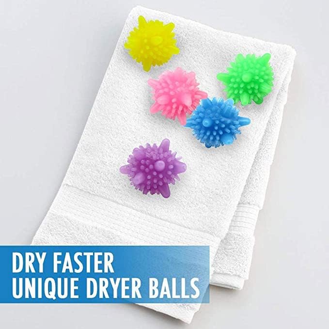 Washing Ball Reusable Tangle-Free Eco-Friendly Laundry Scrubbing Balls Dirt Lint Remover- Pack Of 10