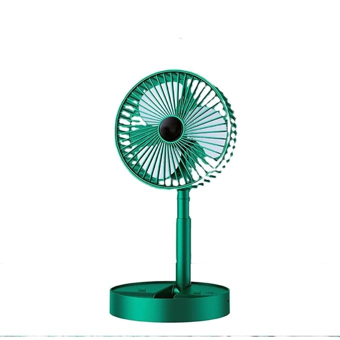 Mini Portable Foldable Small Fan Green