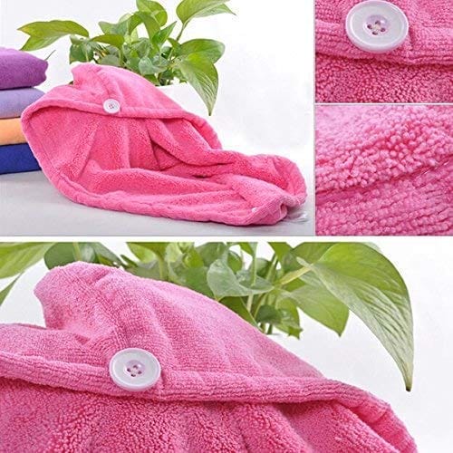 Microfiber Women’s Multi Pattern Hair Towel Wrap