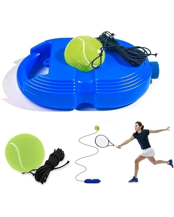 Self Tennis Practice Ball with String, Tennis Trainer Rebound Ball for Boys & Girls, Convenient Solo