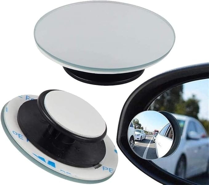 Car Glass Mirror Blind Spot, 360 Mirror, Rear View Convex Mirror, Parking Mirror For Car 2pcs