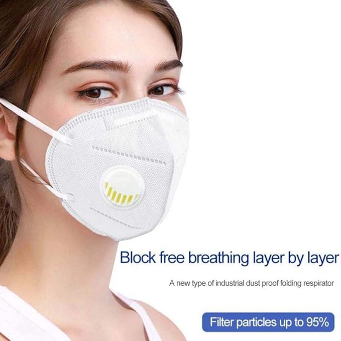 N95 Mask Washable And Reusable Anti Pollution For Men, Women And Kids