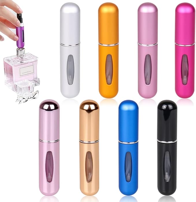 5ML Perfume Atomizer Refillable Bottles Mini Travel Perfume Atomizer Portable Purse Spray