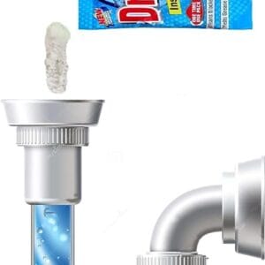 Draingun Drain Cleaner 50 gm Drainage Block Remover,Washbasin,Pipe,Sink Powder Drain Opener