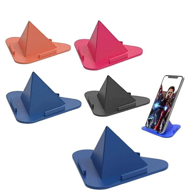 Triangle stand Mobile Accessories Universal Portable Three-Sided Pyramid Shape Desktop