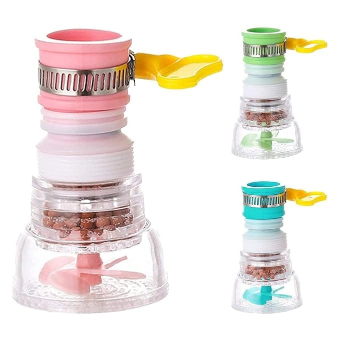 360 degree Water Fauset, Home Kitchen Water Tap Filter Water Saver Faucet,Faucet Water Tap