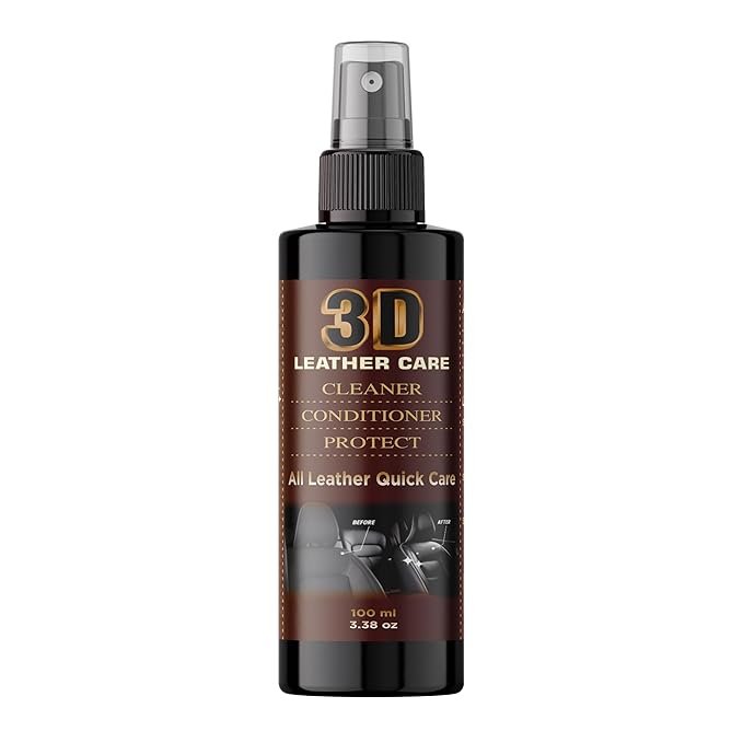 Leather Polish, Cleaner and Conditioner for Leather Furniture, Sofa, Car Seats, Jacket, Bags, Belt for All Leather Polish Restorer Protectant Long Lasting Shine 100ML (1)