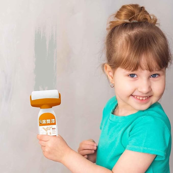 Wall Repair Roller Paint Household Supply Cleaning Tool Water Based Latex DIY Renovation with Roller