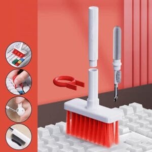 5-in-1 Multi-Function Laptop Cleaning Brush/Keyboard Cleaning kit/Gadget Cleaning kit Gap Duster