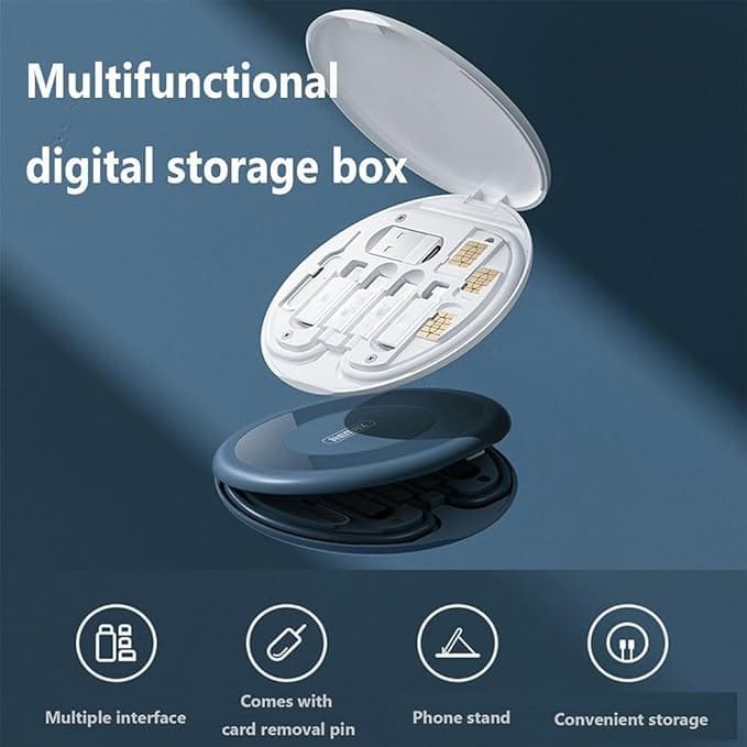 All in One 60W USB Fast Charging Travel Data Cable Set