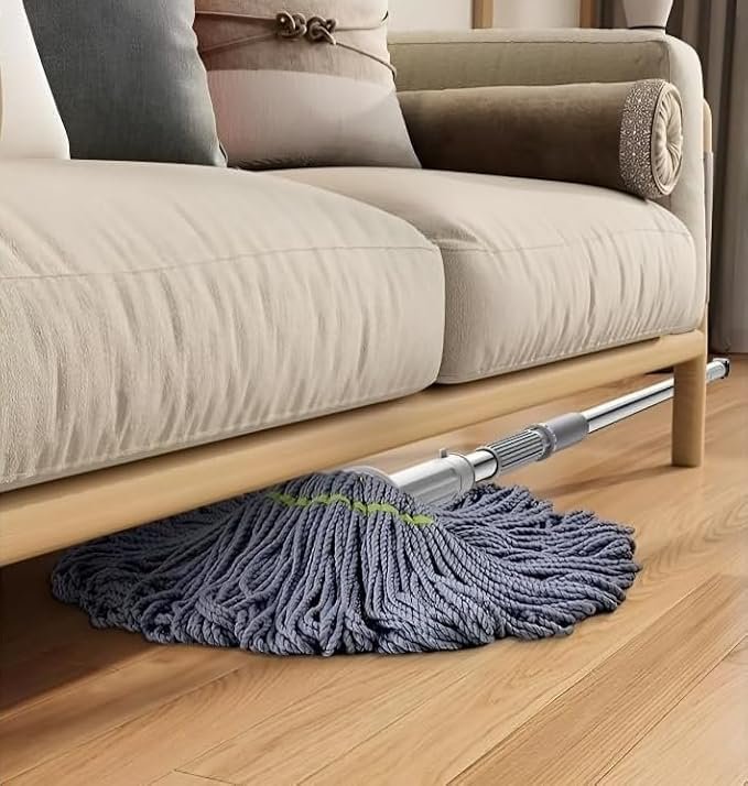 Microfiber Twist Mop for Floor Cleaning, Squeeze Twist Mop Stick Effective Pocha for Floor Cleaning