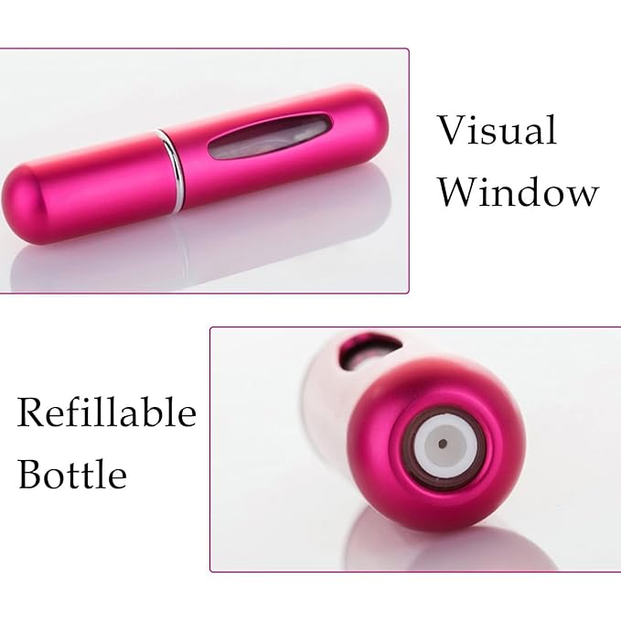 5ML Perfume Atomizer Refillable Bottles Mini Travel Perfume Atomizer Portable Purse Spray