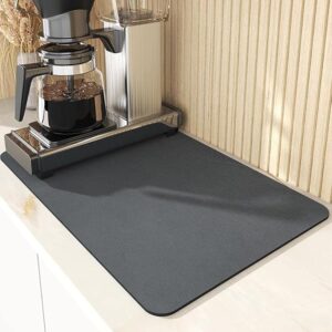 Dish Drying Mat for Kitchen Drying mat for Kitchen Utensils Water Absorbent mat Large Dry mat (30*40)