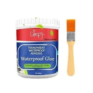 Crack Seal Glue 300gm with Brush Transparent Waterproof Glue for Roof Leakage